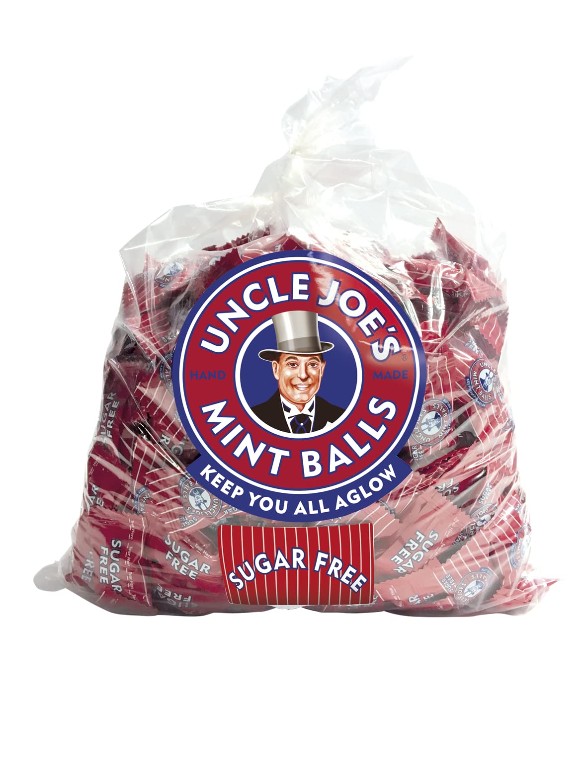 Uncle Joe's - Sugar Free Mint Balls, 2kg Bulk Bag