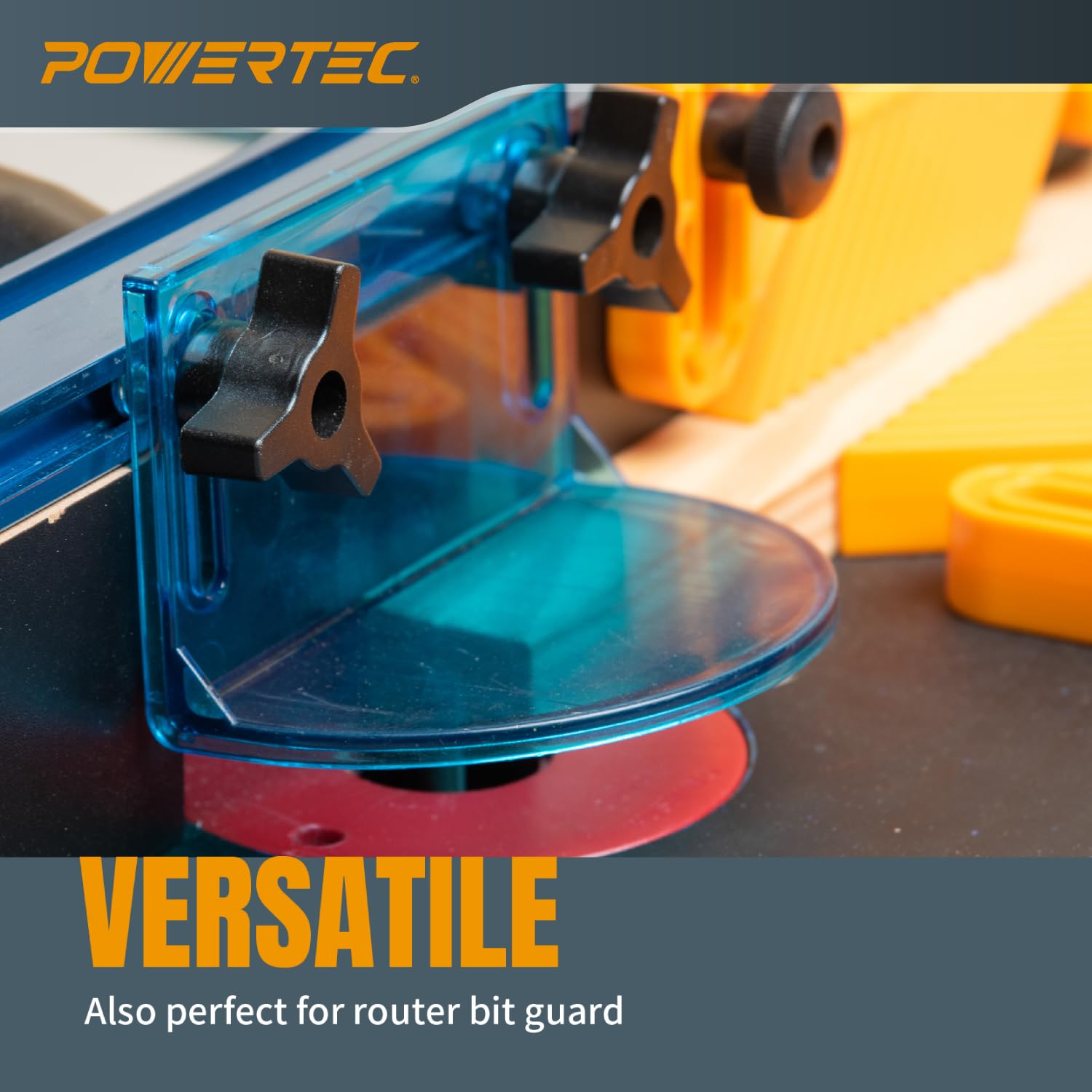POWERTEC 71130 - Kit De Perilla En T Con Pernos Hexagonales Y Arandelas De 1/4-20 X 1-1/2 Pulgadas, Juego De 36, Pernos De Pista En T, Accesorios De Pista En T Para