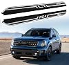 Estribo lateral compatible con Kia Telluride 2019-2025, aluminio con soportes, 2 piezas 1