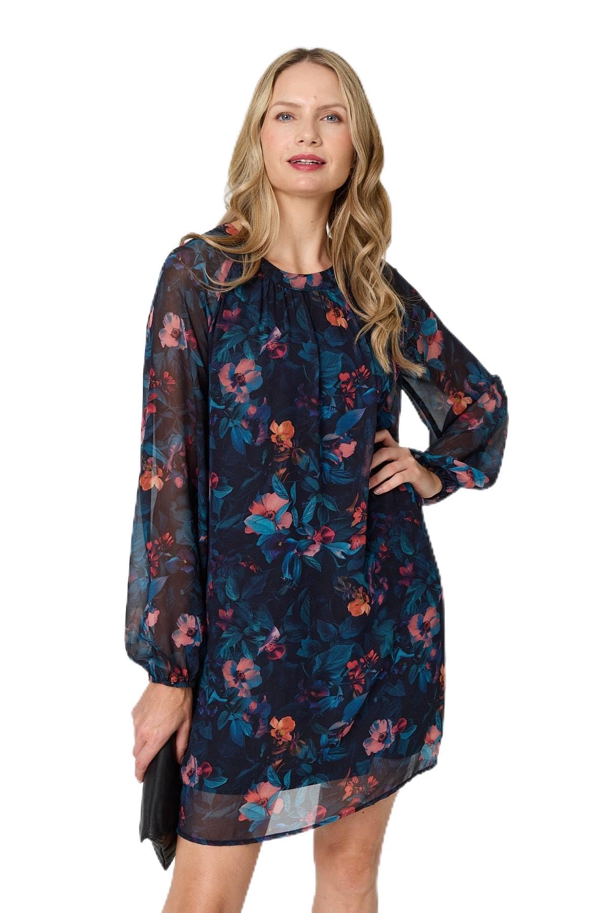 Izabel London - Women's Dress - Blue - Size 8