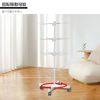 卓上アクセサリー回転什器Ｍ　40サイズ 卓上アクセサリー回転什器M 40サイズ - メルカリ