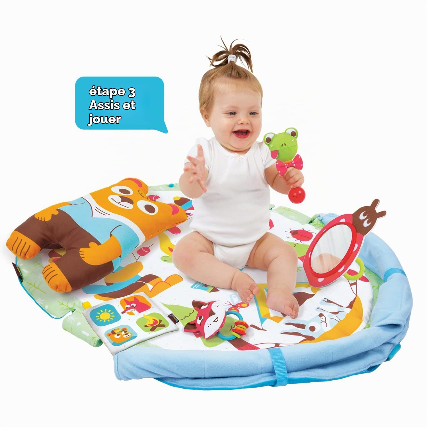 Tapis d'éveil Play N nap Gymotion - Yookidoo