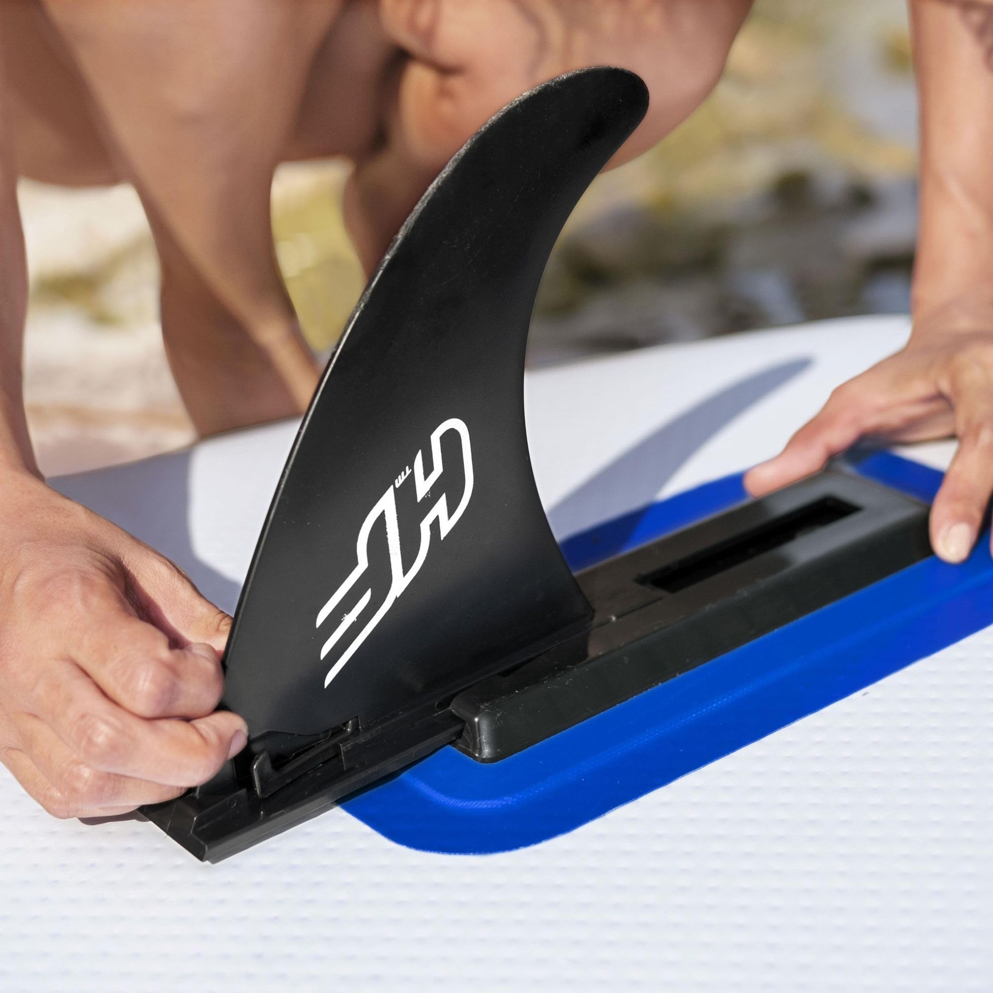 Bestway P07272 Ricambio Pinna Rimovibile per Tutti i SUP Hydro-Force Tavole Surf 65310/65340/65341/65342