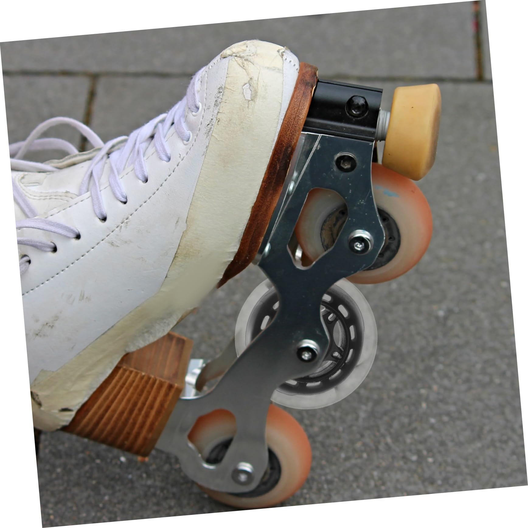 HOMSFOU 4 Sätze Pu Ersatzrollen Für Rollschuhe Geräuscharme Skate Mit Lager Inline Skates Und Scooter Stabile Und Hochwertige Skateboard Zubehörteile Für Sicheres Fahren 2 Stücke * 4