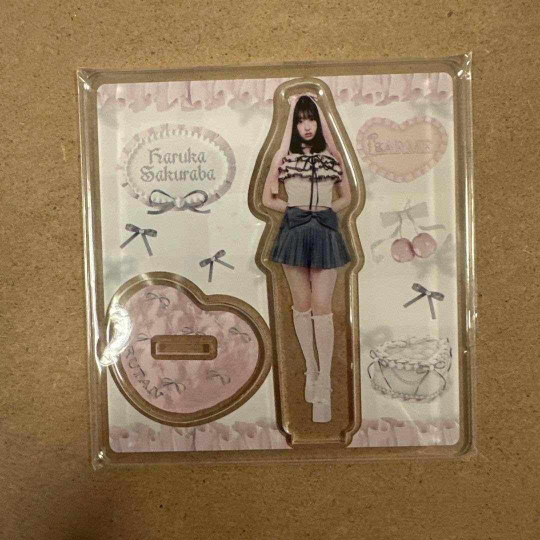 桜庭遥花 LARME アクリルスタンド 4種コンプリートセット 桜庭遥花
