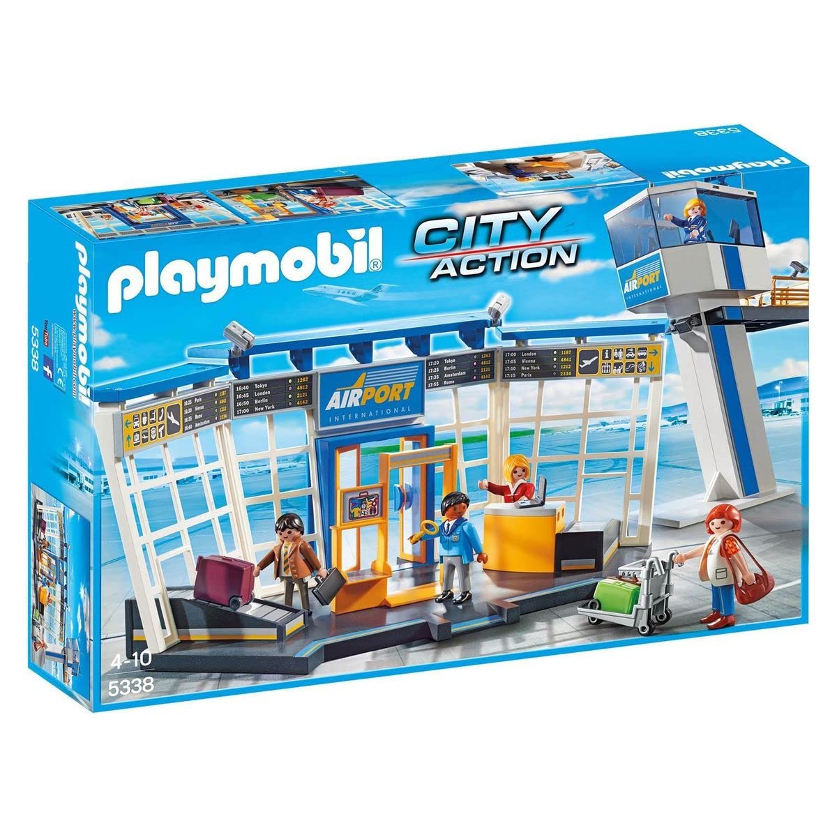 PLAYMOBIL City Action 5338 Lotnisko z wieżą kontrolną, od 4 lat