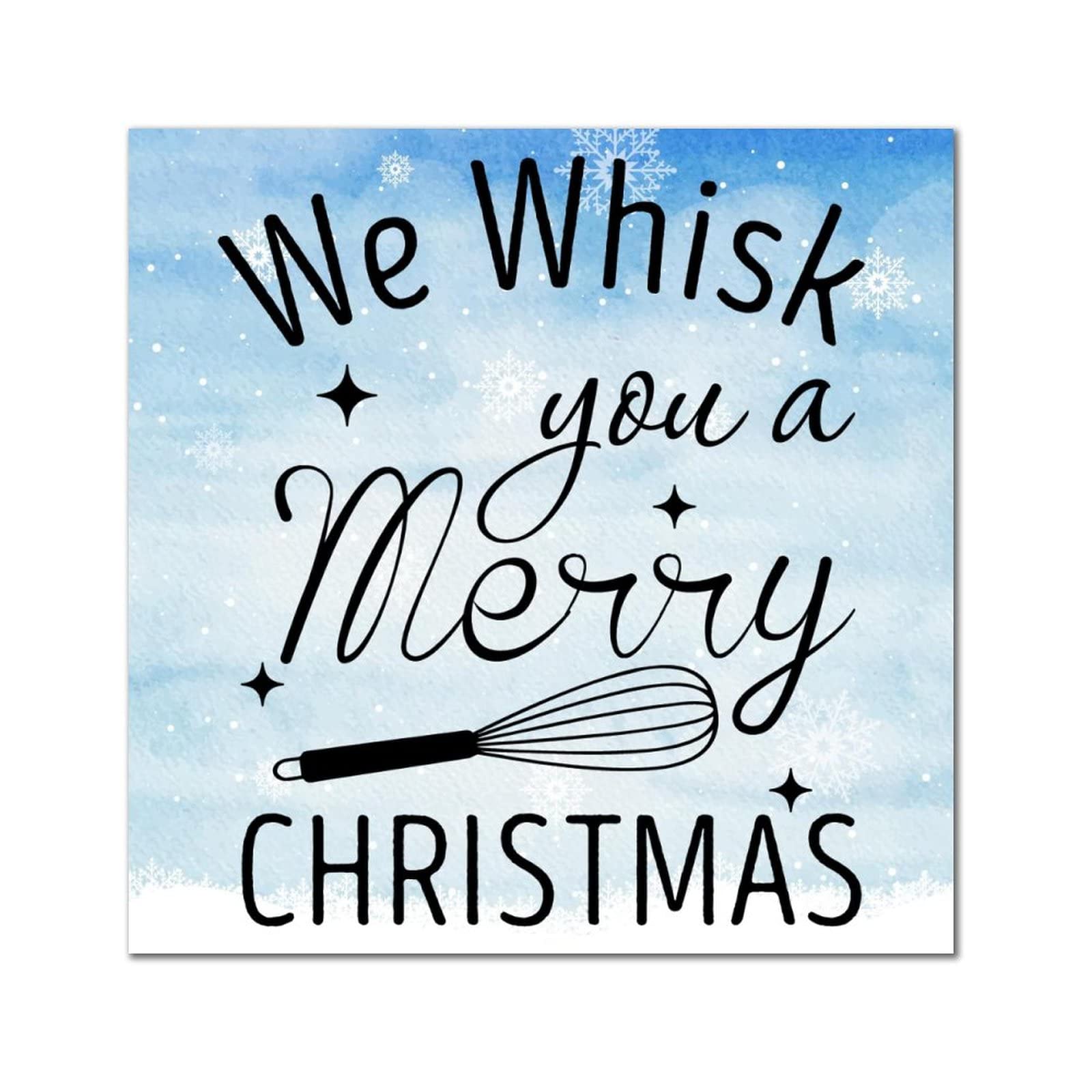 Plaque murale en bois rétro suspendre décoration maison Noël 35cm