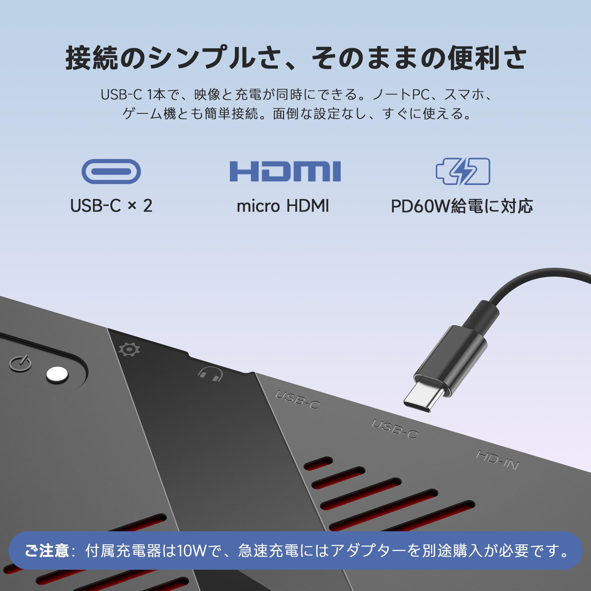 Amazon.co.jp: 【AOC公式】 モバイルモニター 15.6インチ 1920x1080