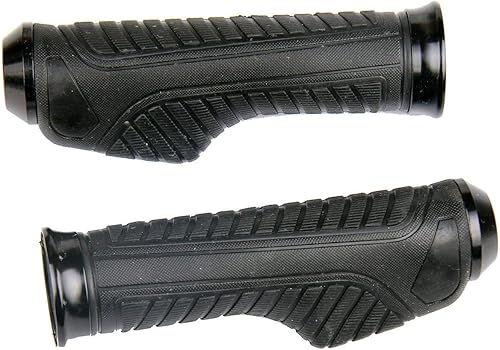 Empuñaduras de gel de manillar de aluminio negro con tapa de extremo compatible para Suzuki Vstrom 650 DL650 2012