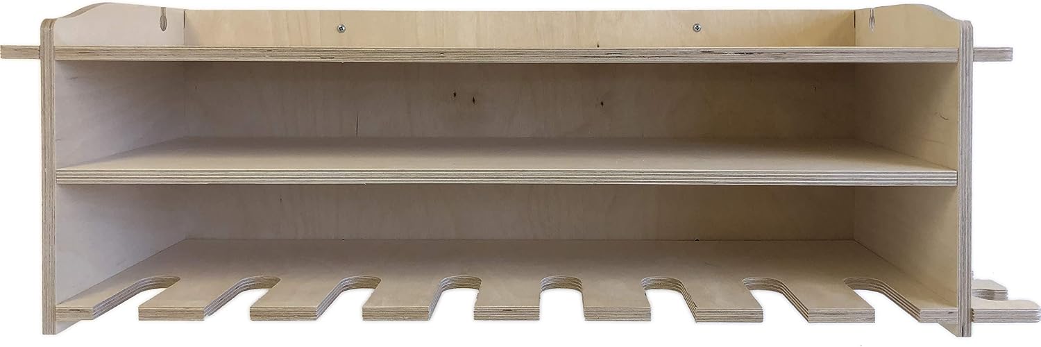Steve's Rack Shack Power Tool Storage Tool Holder Wall Mounted Drill Organizer for Garage and Workshop (8 Space Drill Rack) Steve's Rack Shack Power Tool Storage Tool Holder Wall Mounted Drill Organizer for Garage and Workshop (8 Space Drill Rack)