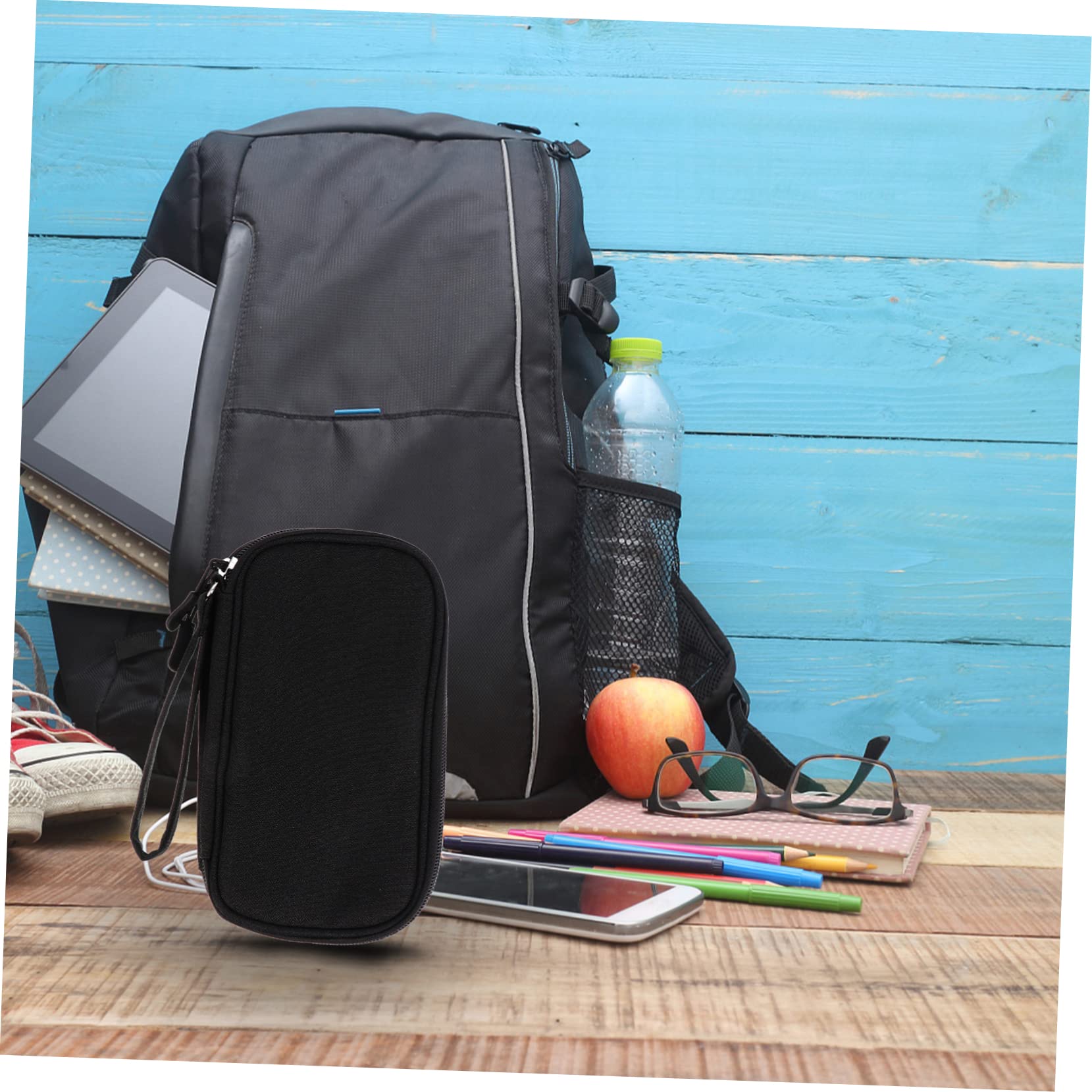Uonlytech 3pezzi Borsa Porta Cavi Dati Organizer Multiuso Per Accessori Elettronici Custodia Portatile Per u Disk e Auricolari Perfetta Per Viaggi e Uso Quotidiano