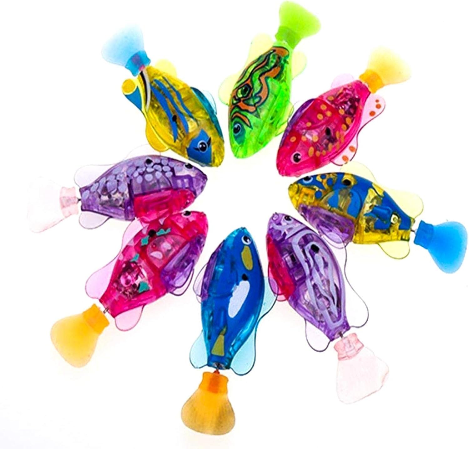 Shenrongtong Lightweight Transparent Electric Fish Toy, Interactive