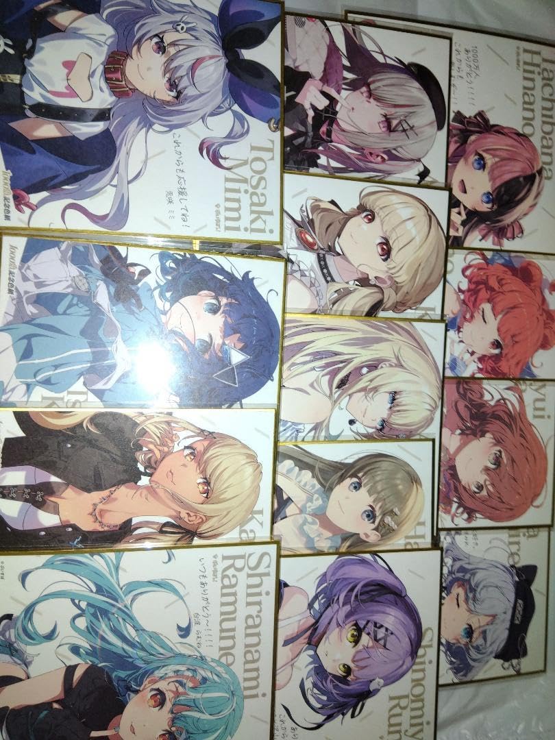 ぶいすぽっ　1000万人記念色紙 1000万人記念色紙