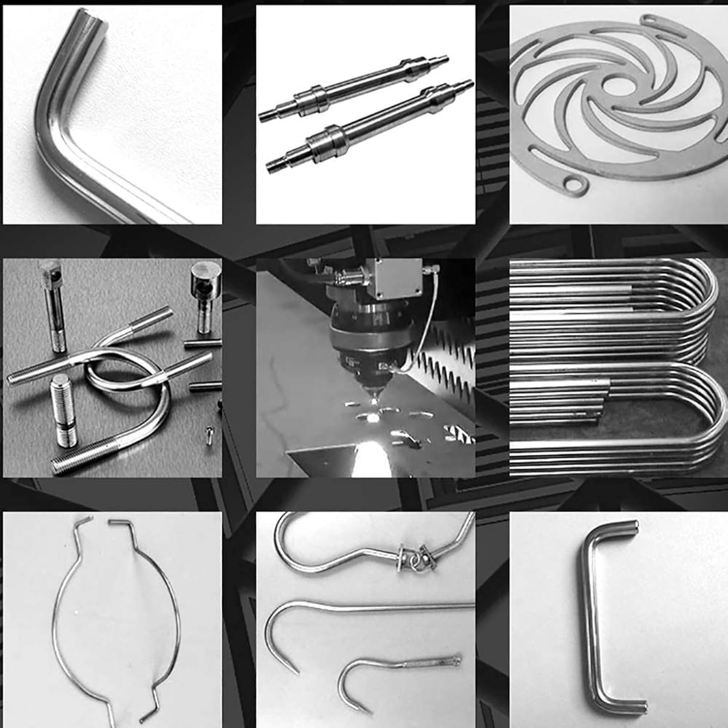 Ejes lineales de Acero Inoxidable, Paquete de 10 Varillas Redondas Acero Inoxidable 304, diámetro 2-3 mm, Longitud 500(Diameter 2.5mm)