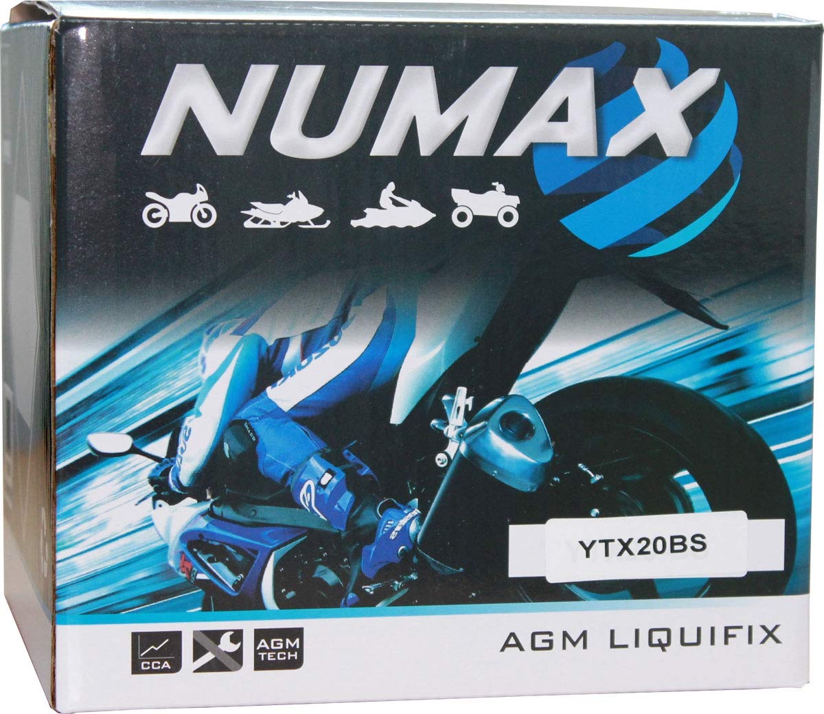 Numax Slg Numax AGM SLA YTX20-BS 12V 18AH Battery User Manual