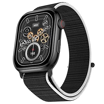 Fire-Boltt Brillia Pro Smart Watch with 51.3mm (2.02 inch) AMOLED Display, Bluetooth Calling, SpO2, Heart Rate Monitoring, 120+ Sports Modes, IP67 Waterproof, Long Battery Life (Active Black) - image, photos