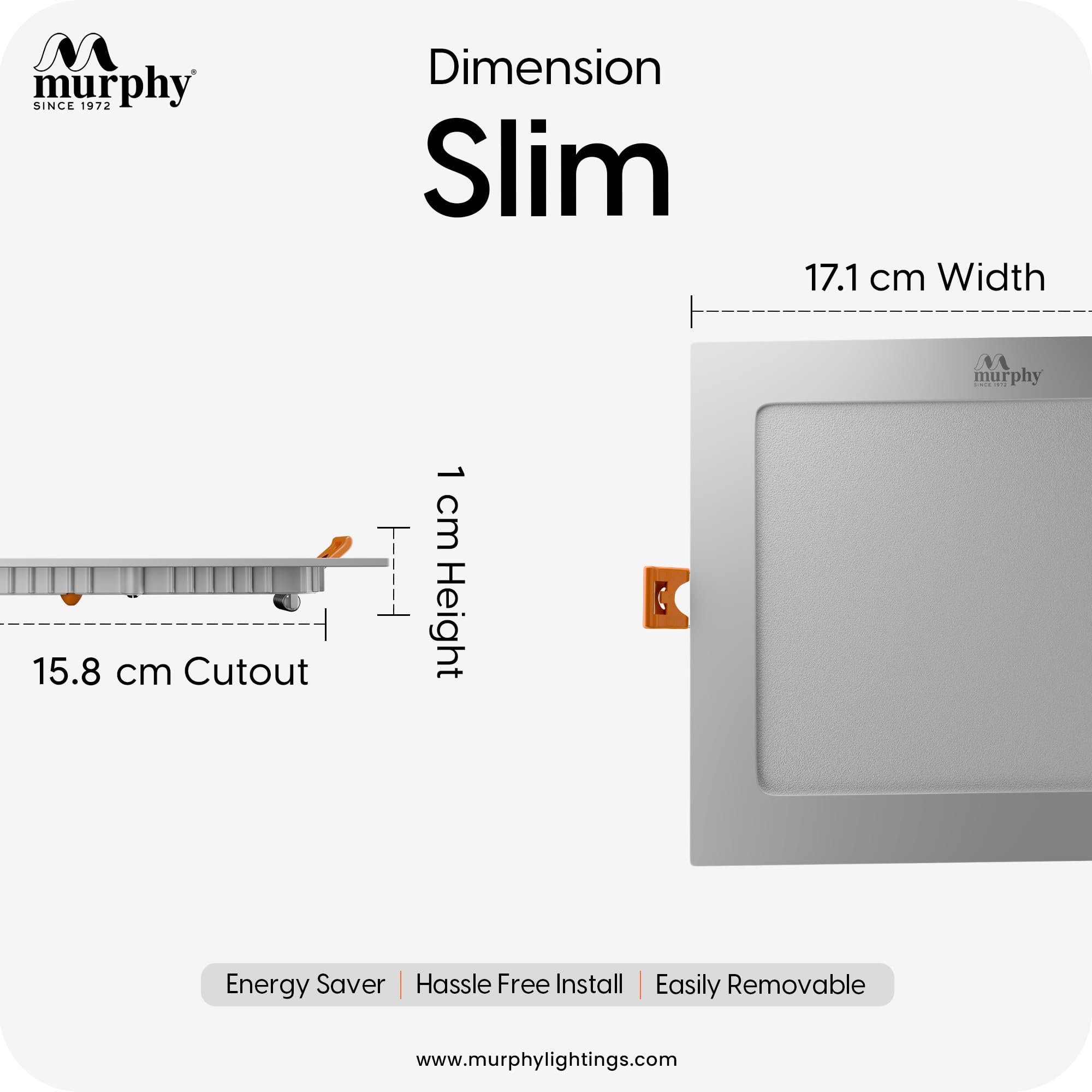 Slim LED Panel Light - Natural White -4 Slim LED Panel Light - Natural White -4