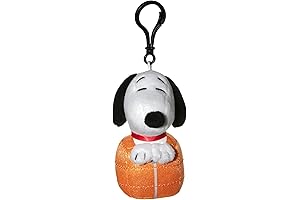 Snoopy Keychains - Snoopy Plush Keychain for Backpacks and Bags