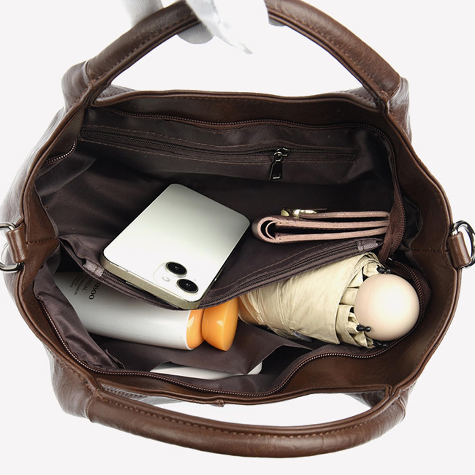 BUKESIYI Donna Borse a Tracoll Borsa a Mano Elegante Borse a Spalla 2026 PU Pelle IT77379