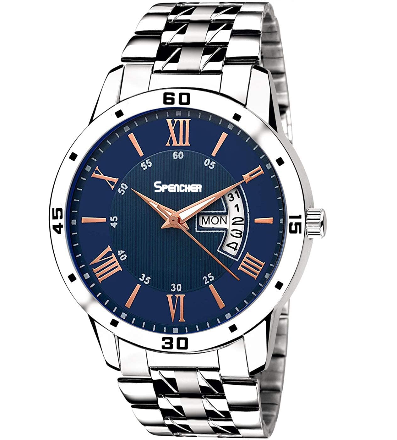 Spencher Day & Date Display Analog Wrist Watch for Men & Boys (B0B5VRWGSJ) Amazon Price History, Amazon Price Tracker