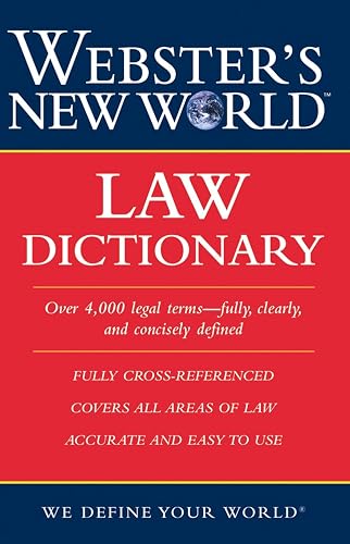 Webster's New World Law Dictionary