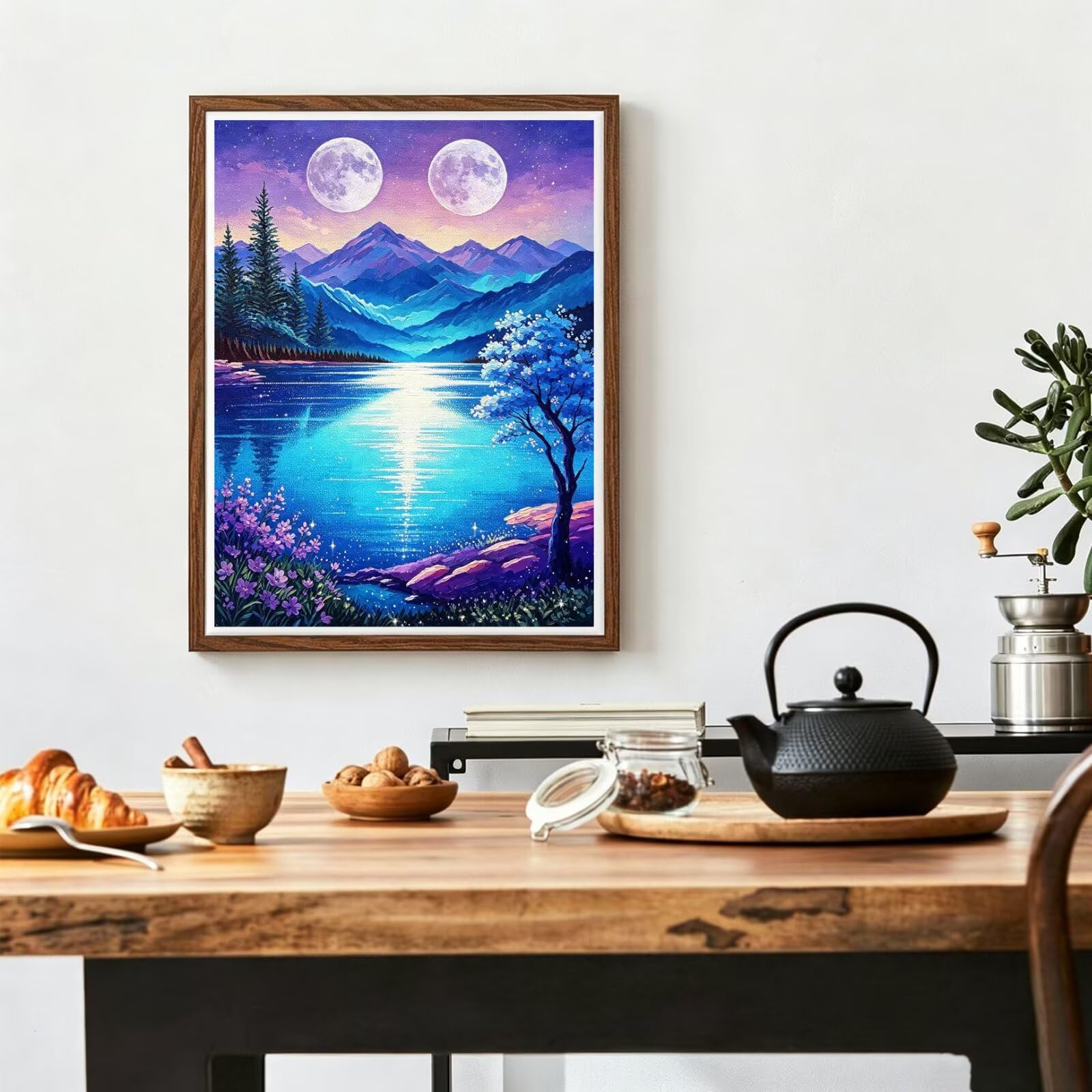 5D Paysage Diamond Painting Adulte Ronde Diamond Peinture 60x80cm-1451