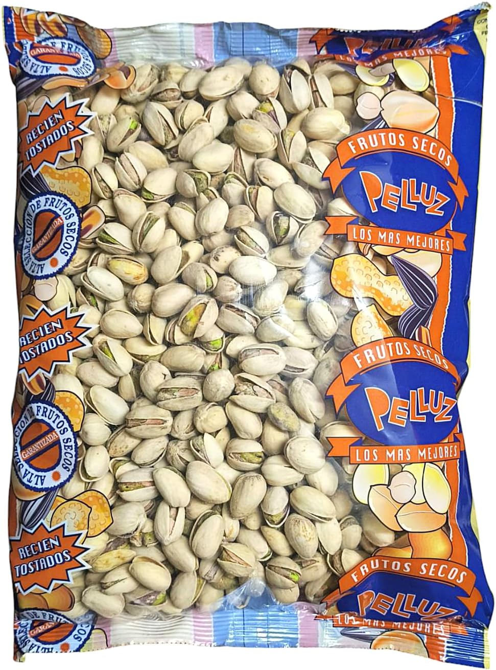 Pistachos Tostados con Sal - Bolsa 1 Kg - pelluz
