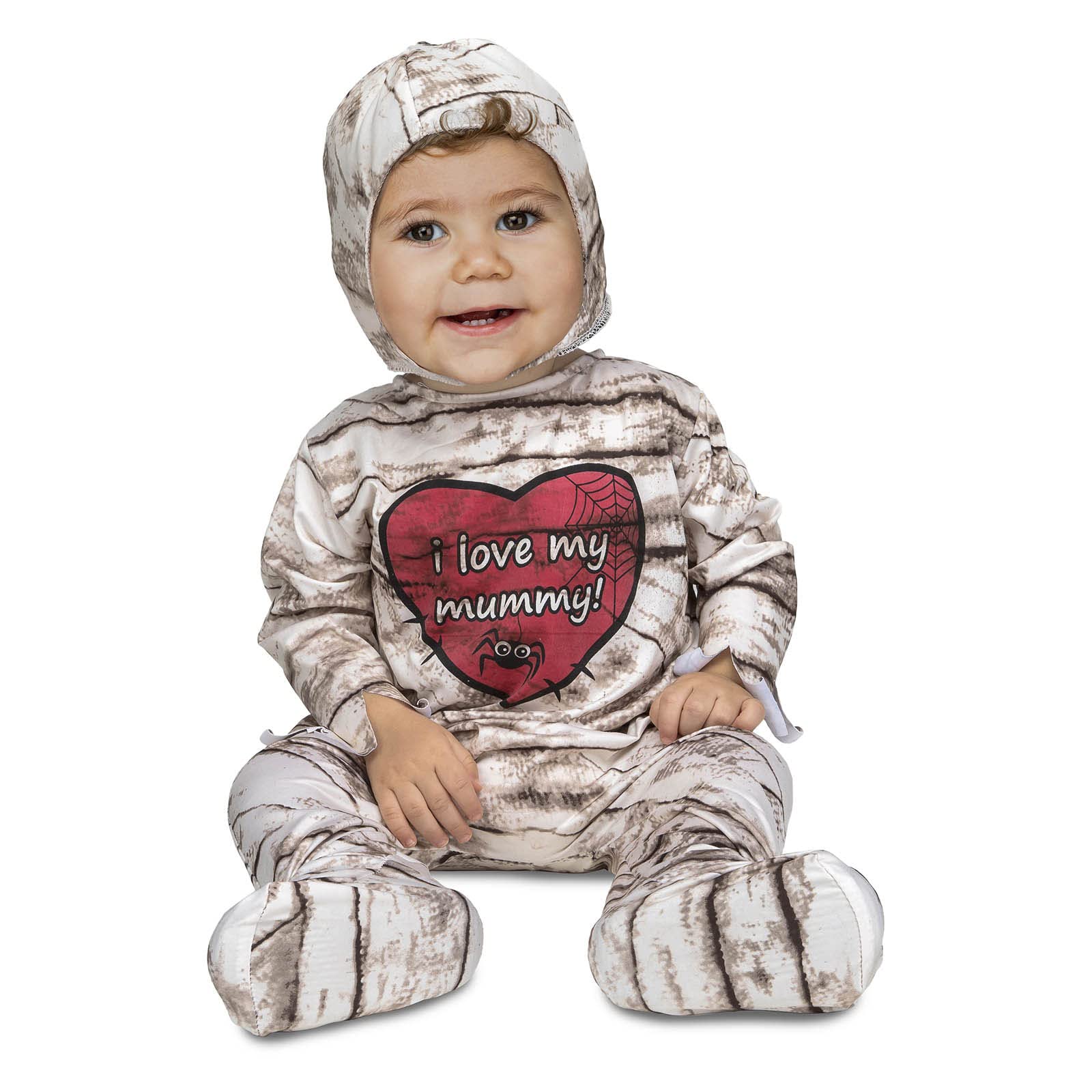Baby Mummy 7-12 mois panoplie de déguisement de momie en tissu souple pour bébé - 2
