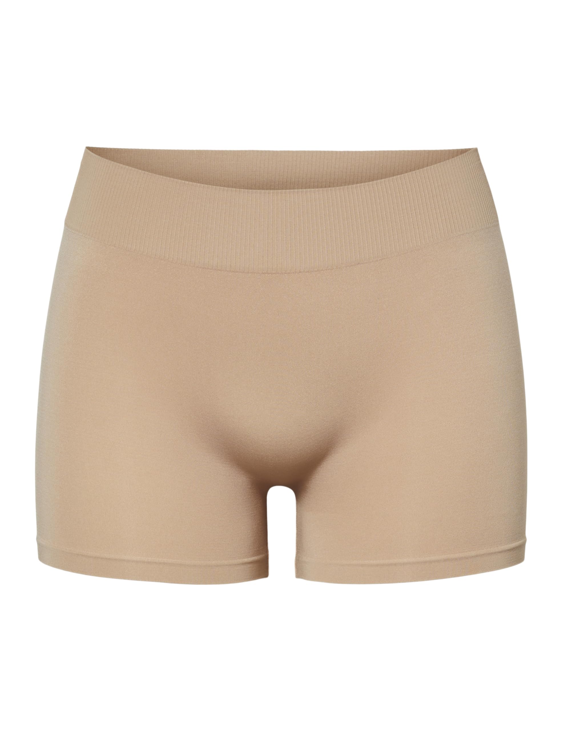 PIECES Women's PCLONDON Mini Shorts NOOS Panties, Beige (Nature), 10