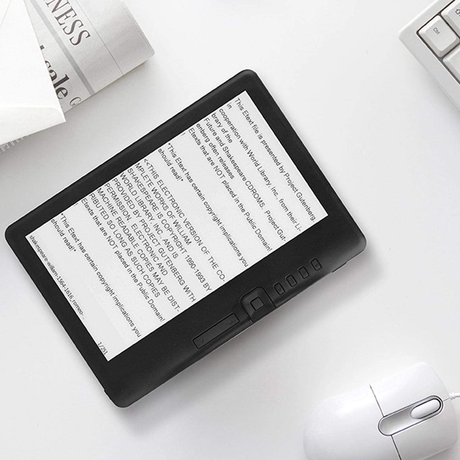 7 calowy 11 milimetrowy Czytnik E booków Thiner, E Book (EPUB, PDF, TXT, FB2, PDB) + Muzyka + Wideo Funkcja Zakładki Brak Odbicia Redukcja Odczyt Papieru o Wysokiej Jakości(4G)