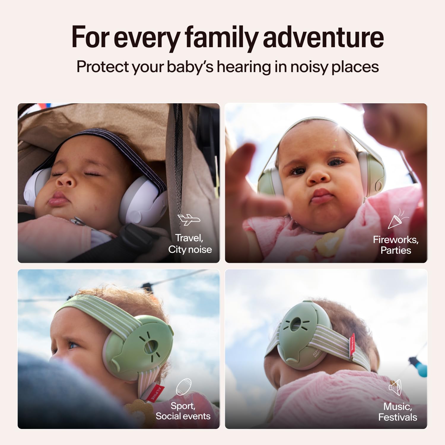 Alpine Muffy Baby Ear Muffs Noise Protection | Toddler Ear Protection — Amazon image 8
