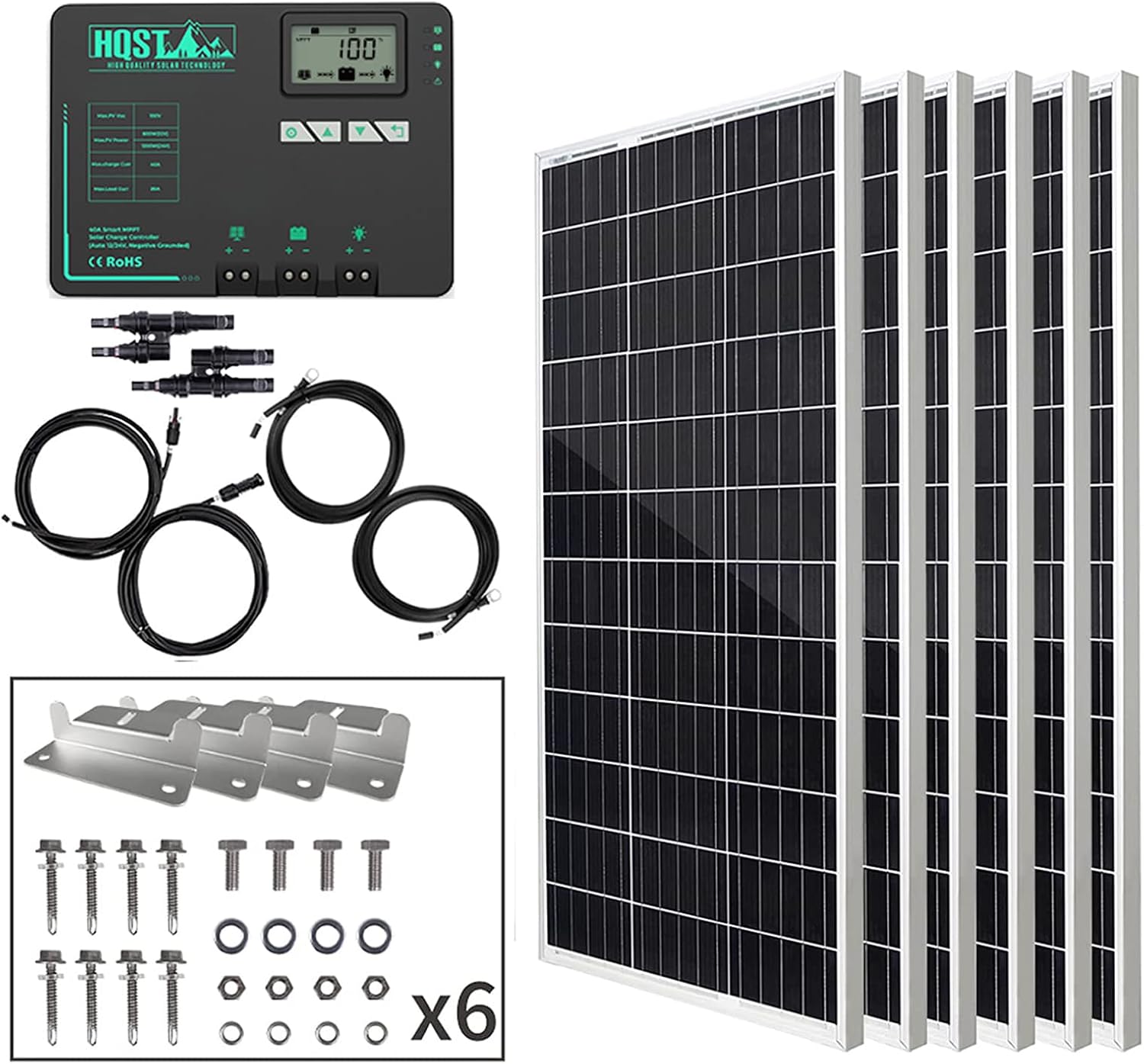HQST 600 Watt 12 Volt Monocrystalline Solar Panel Nepal Ubuy