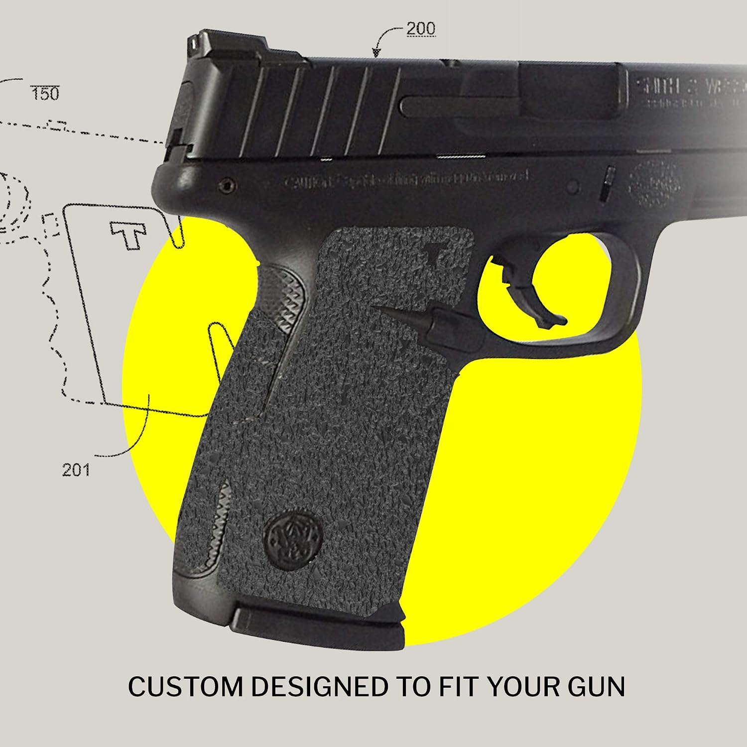 Talon Grips for SD9/SD40/SD9 VE/SD40 VE