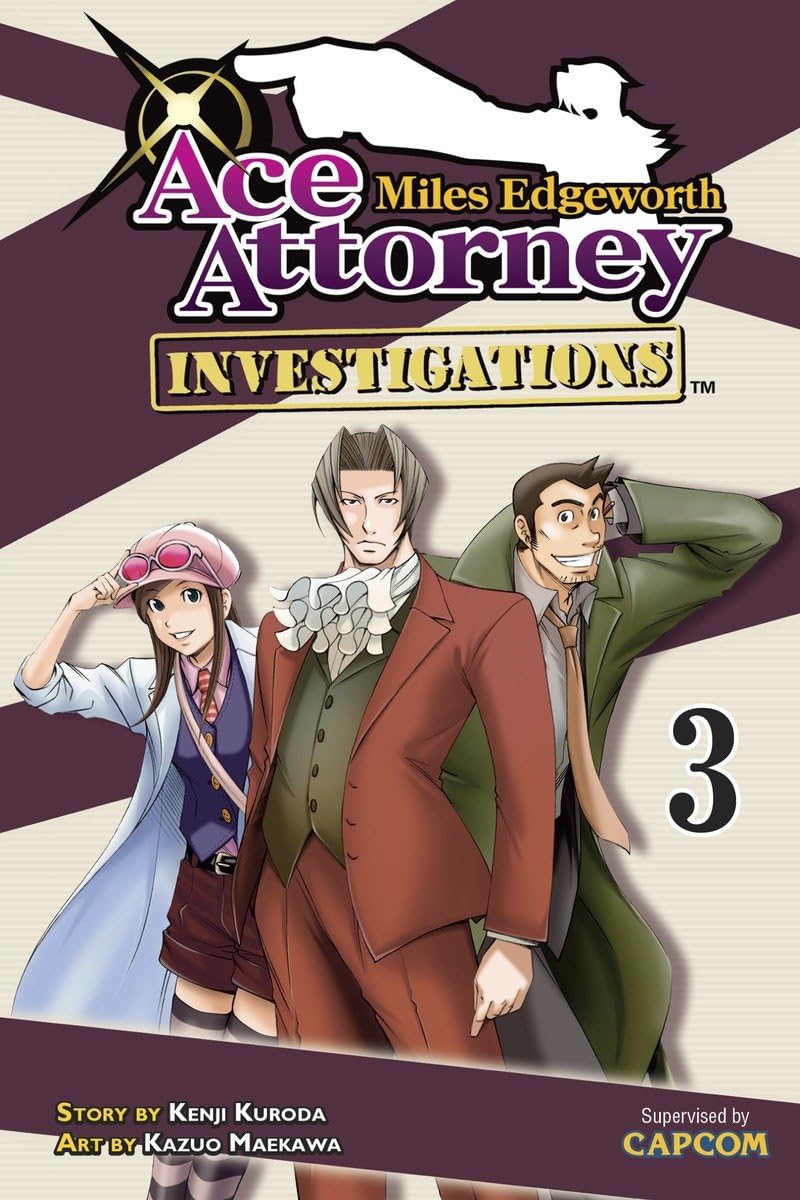 Miles Edgeworth: Ace Attorney Investigations 3 Paperback – November 13, 2012