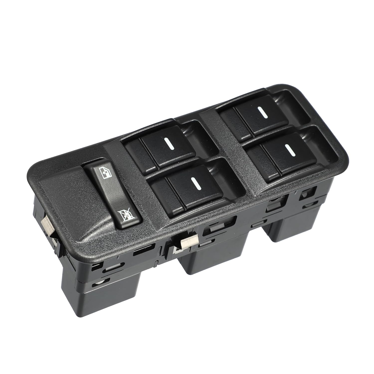 Motoforti Power Window Switch, Left Driver Side Master Power Window Switch, for Land Rover Range Rover Sport 2006-2009, Plastic, No.YUD501570PVJ, Black