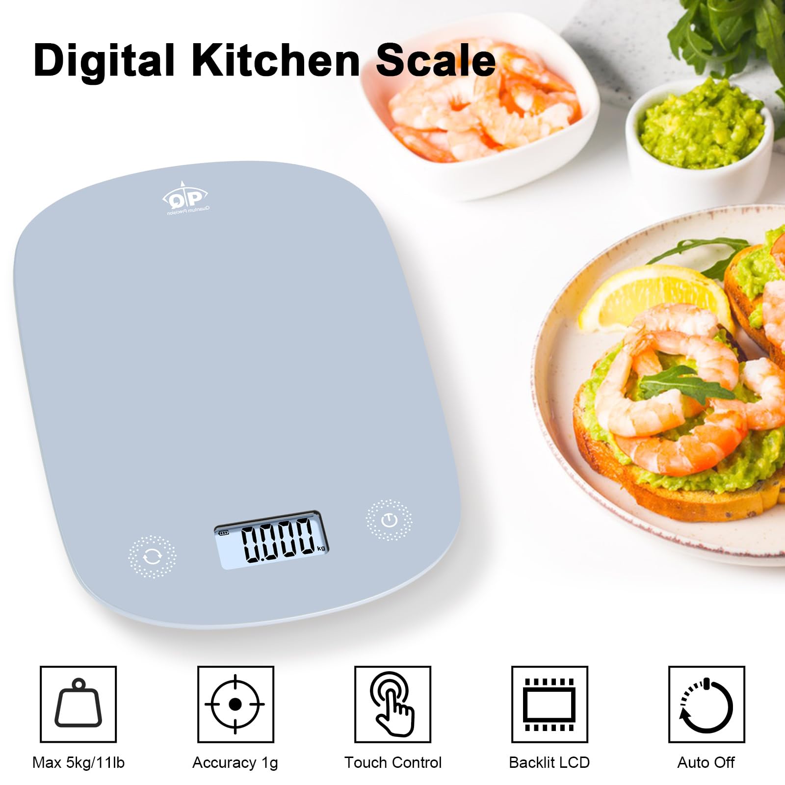 QP Bilancia da cucina digitale