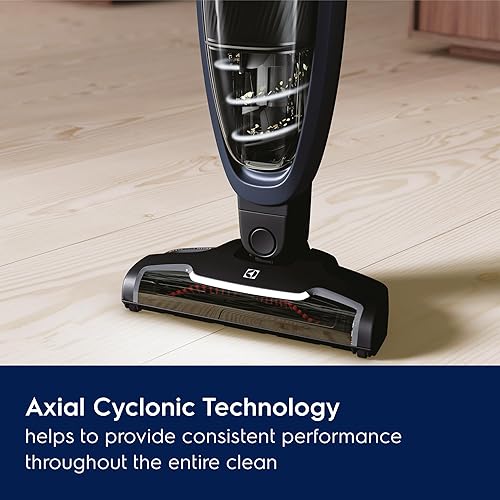 Miniatura 10 de Electrolux WellQ7 - Aspiradora inalámbrica ligera con luces LED de boquilla, alimentación de batería turbo y boquilla PetPro+ para eliminar el pelo