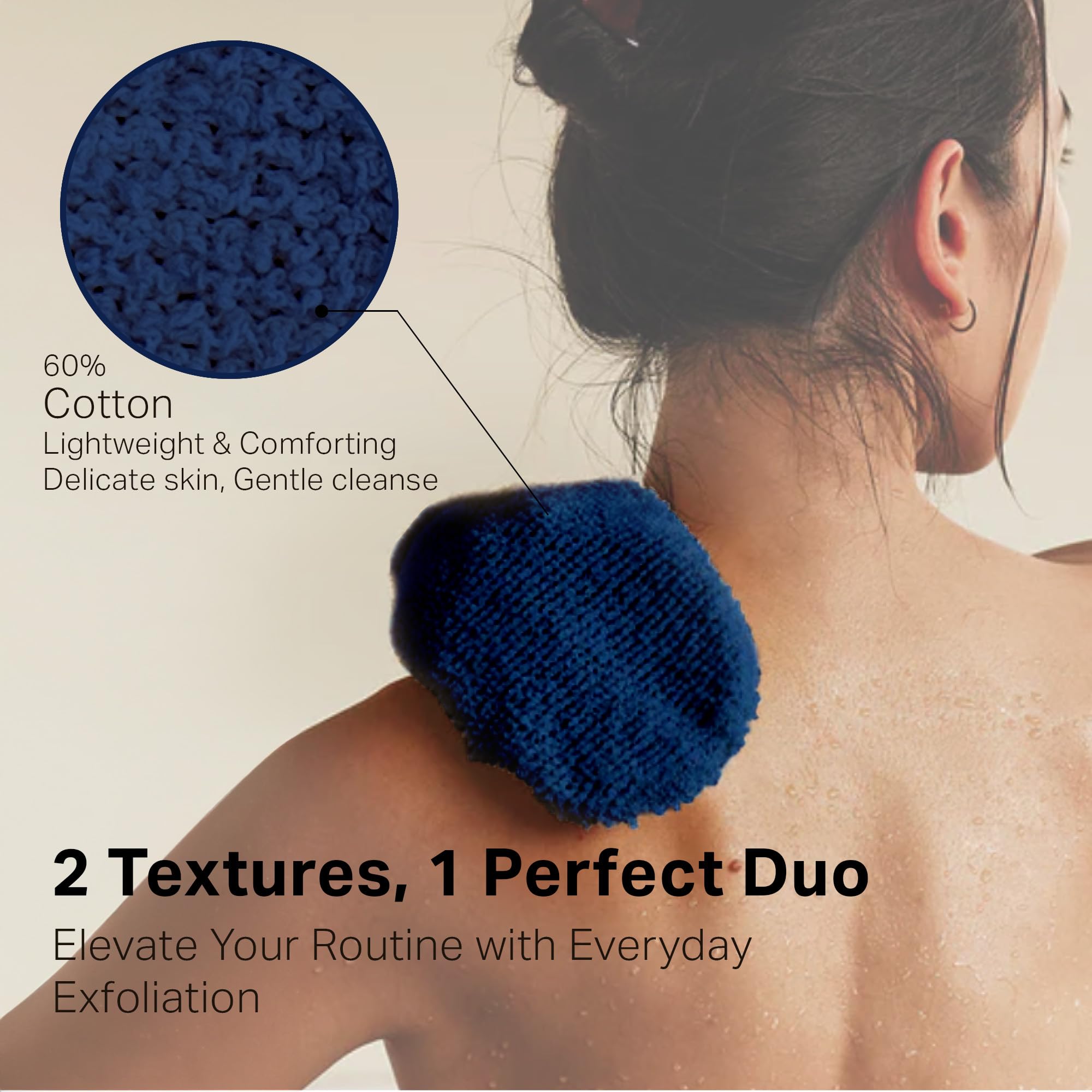 Amazon.com: TADA BEAUTY Exfoliating Gloves Shower, Body Scrubber