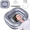 Inflatable Shampoo Basin - Portable Shampoo Bowl, Hair Washing Basin for Bedridden, Disabled,Injured, Hair Wash Tub for Dreadlocks and at Home Sink Washing