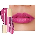 Oulac Matte Liquid Pink Lipstick for Women, Long Lasting Lipstick Waterproof Lip Stain, No Transfer, Creamy High Pigmented Formula with Rose Oil, Vegan & Cruelty-Free, Rose Pink M10