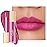 Oulac Matte Liquid Pink Lipstick for Women, Long Lasting Lipstick Waterproof Lip Stain, No Transfer, Creamy High Pigmented Formula with Rose Oil, Vegan & Cruelty-Free, Rose Pink M10