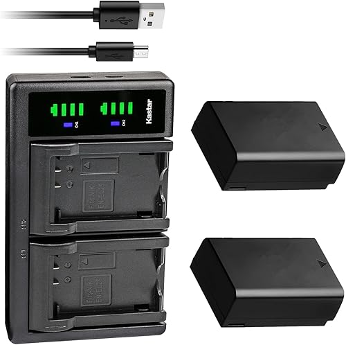 Kastar Paquete de 2 baterías EN-EL25 y cargador USB LTD2 de repuesto para Nikon EN-EL25, ENEL25 EN-EL25a, batería 4241, cargador Nikon MH-32 y Nikon