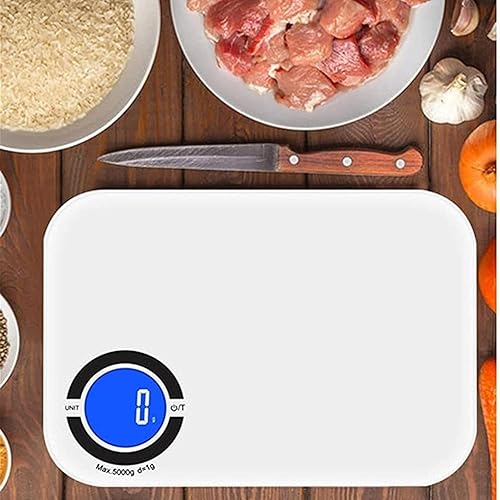 Miniatura 9 de Báscula de cocina inteligente - Báscula digital de alimentos de gramos y onzas con calculadora nutricional para pérdida de peso, seguimiento preciso