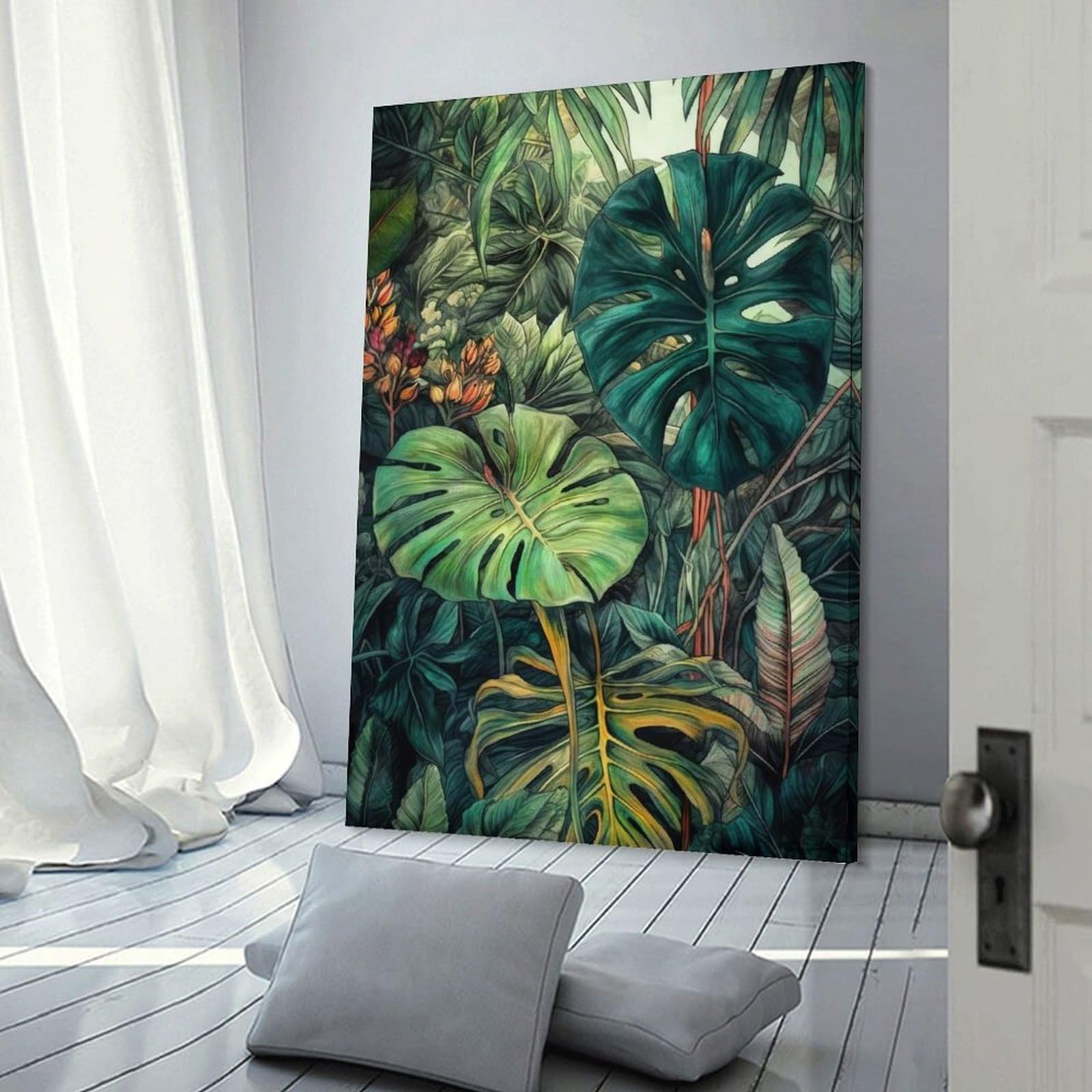 Junmoney Room Decor Wall Art Nature Floral Art, 24x36inch(60x90cm), for Gallery Wall Layouts in Home Or Office, Home Wall Art for Statement Displays
