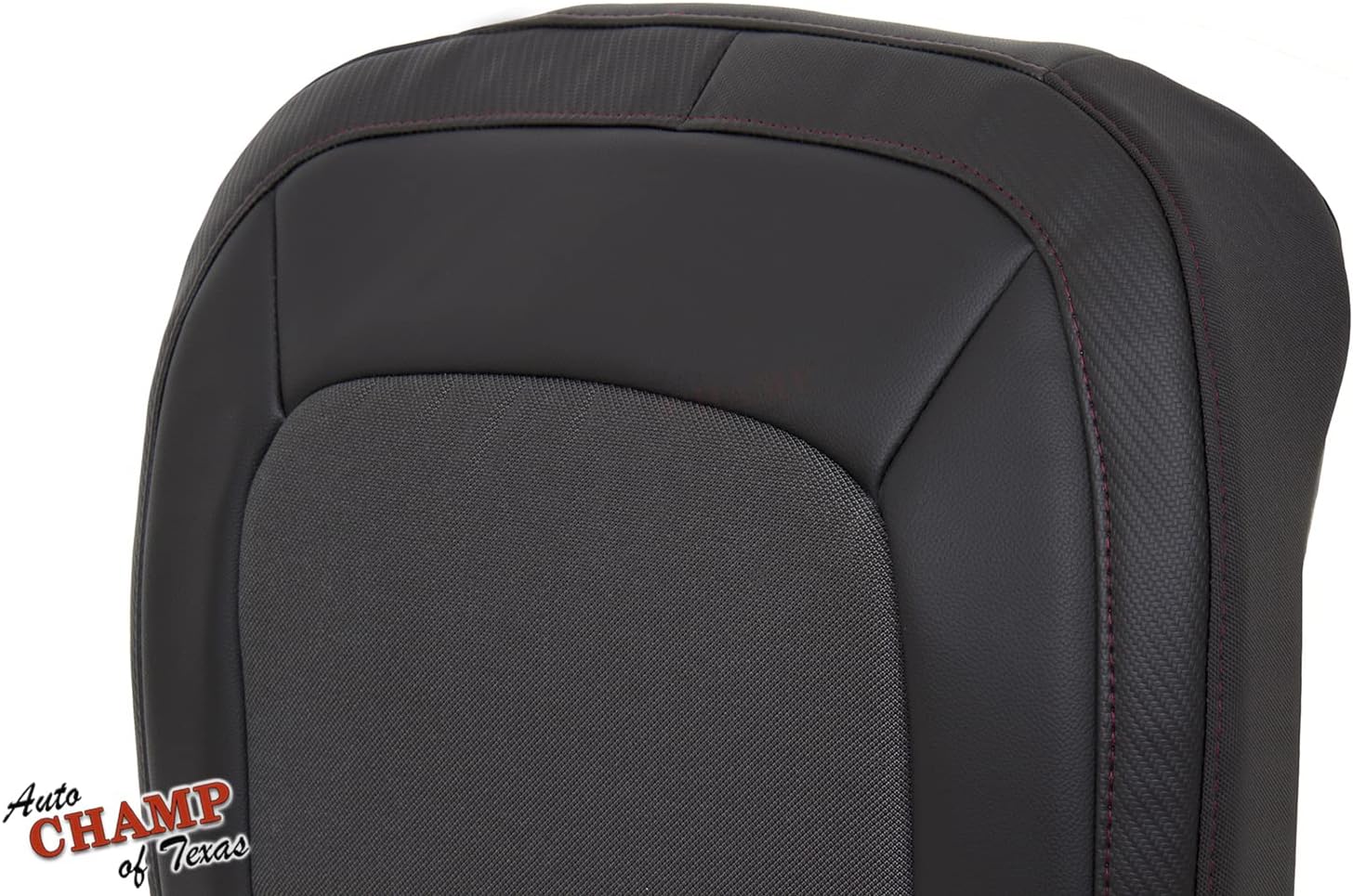Compatible with 2015-2020 GMC Canyon All Terrain AT4-Driver Side Bottom Cloth Seat Cover Black