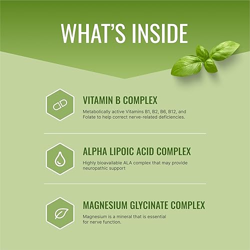 Miniatura 4 de Approved Science Nervprin - Soporte nervioso - Benfotiamina, B12, ácido R-alfa-lipoico, corydalis, boswellia, BioPerine - 360 cápsulas - Hecho en