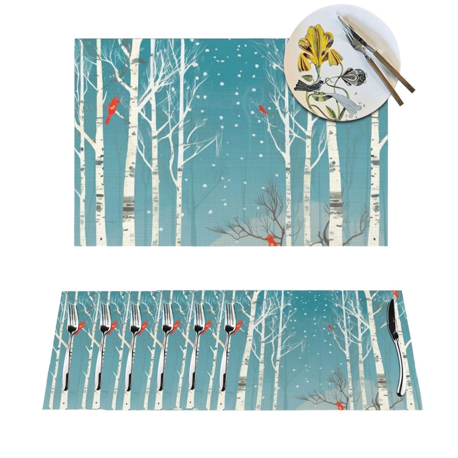Sets de table PVC anti-tache et anti-chaleur pour protéger votre table