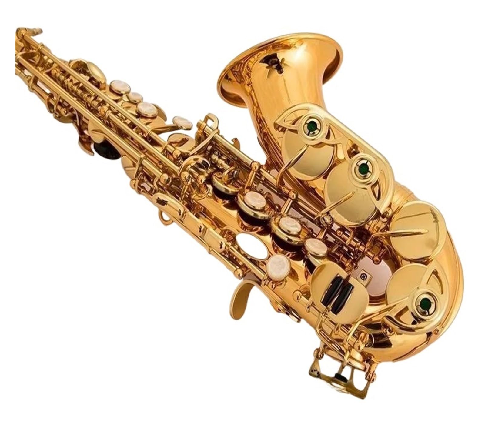 Saxofón Saxofón Tenor Oro Si Bemol Menor Saxofón Material De Latón