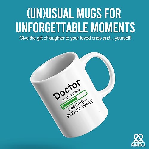Miniatura 2 de Taza de carga de Doctor en progreso, divertida taza de doctor en progreso, regalo de graduación para estudiantes de doctorado de medicina, taza de