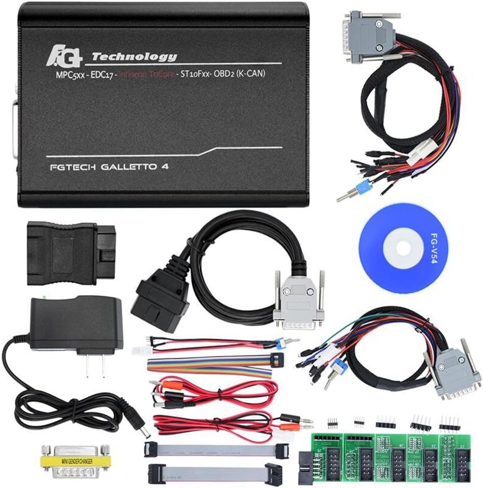 2017 Newest Fgtech Galletto v54 Unlock Version Fgtech (BDM-TriCore-OBD) OBD2 Programming Tool Support BDM Function